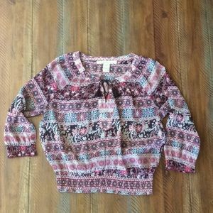 Women’s American Rag Blouse Top Medium EUC